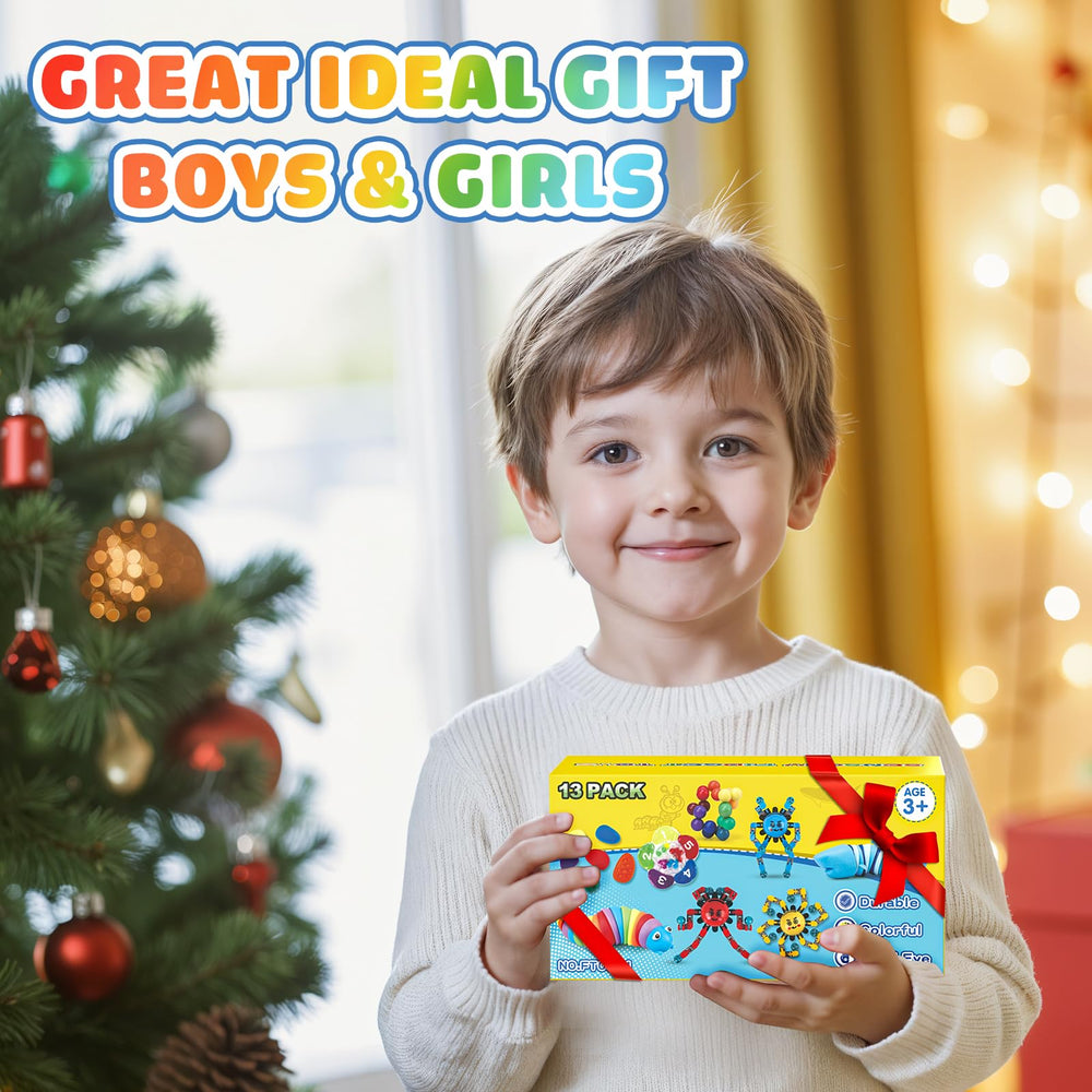 Hepoasky gift box enhances gifting with a ready-to-share sensory toy assortment.