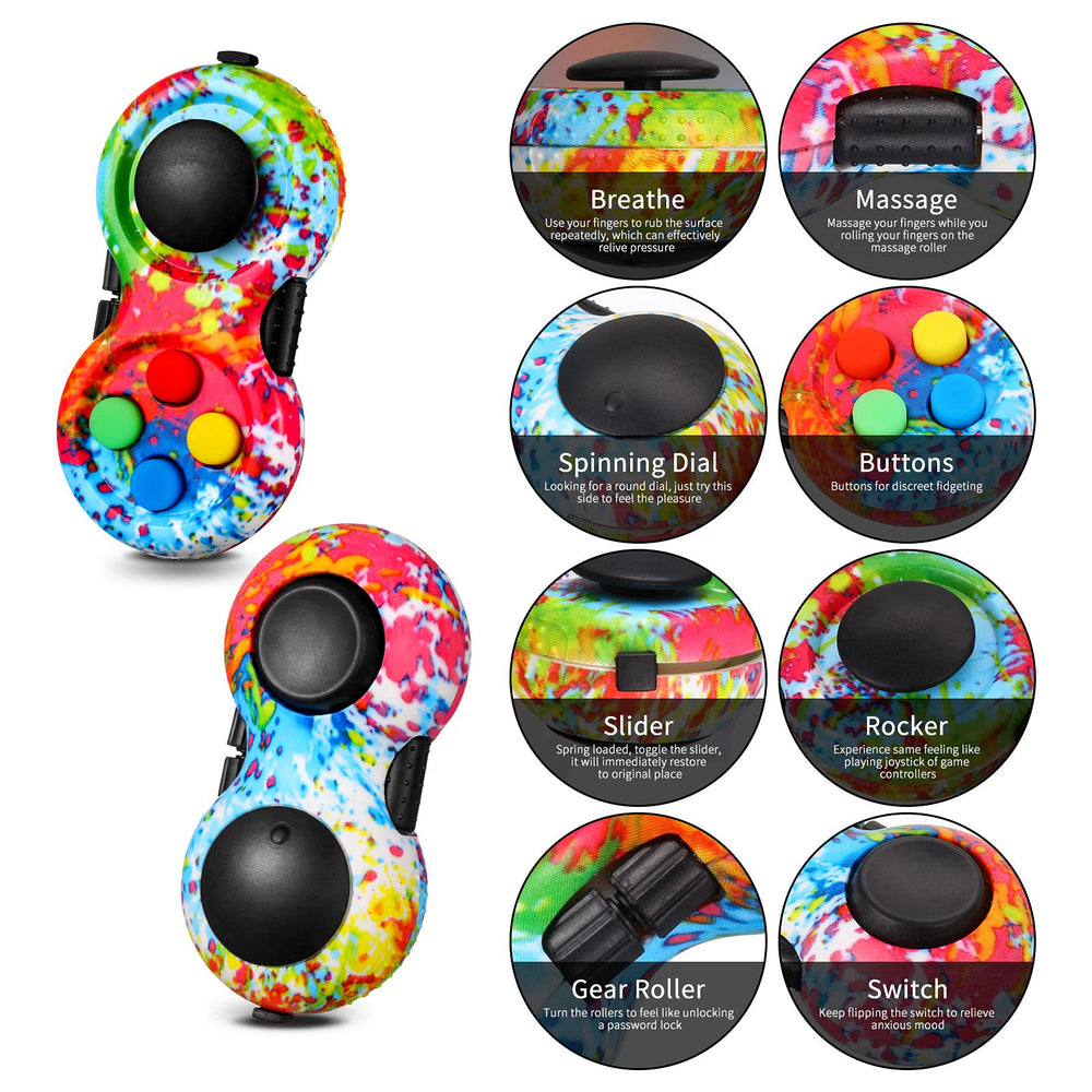 HEQU fidget pad rockers — engaging feel for longer study sessions.