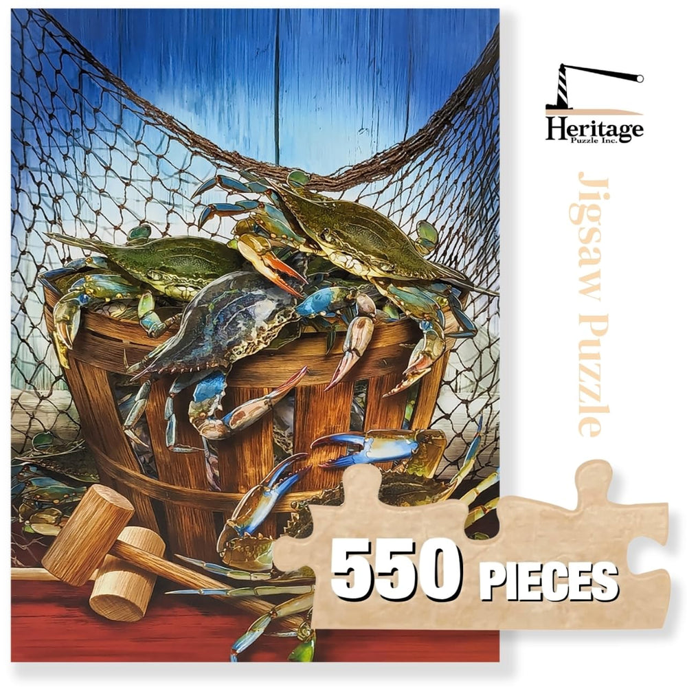 Heritage Puzzle 18 by 24 inches finished size ideal for wall display
