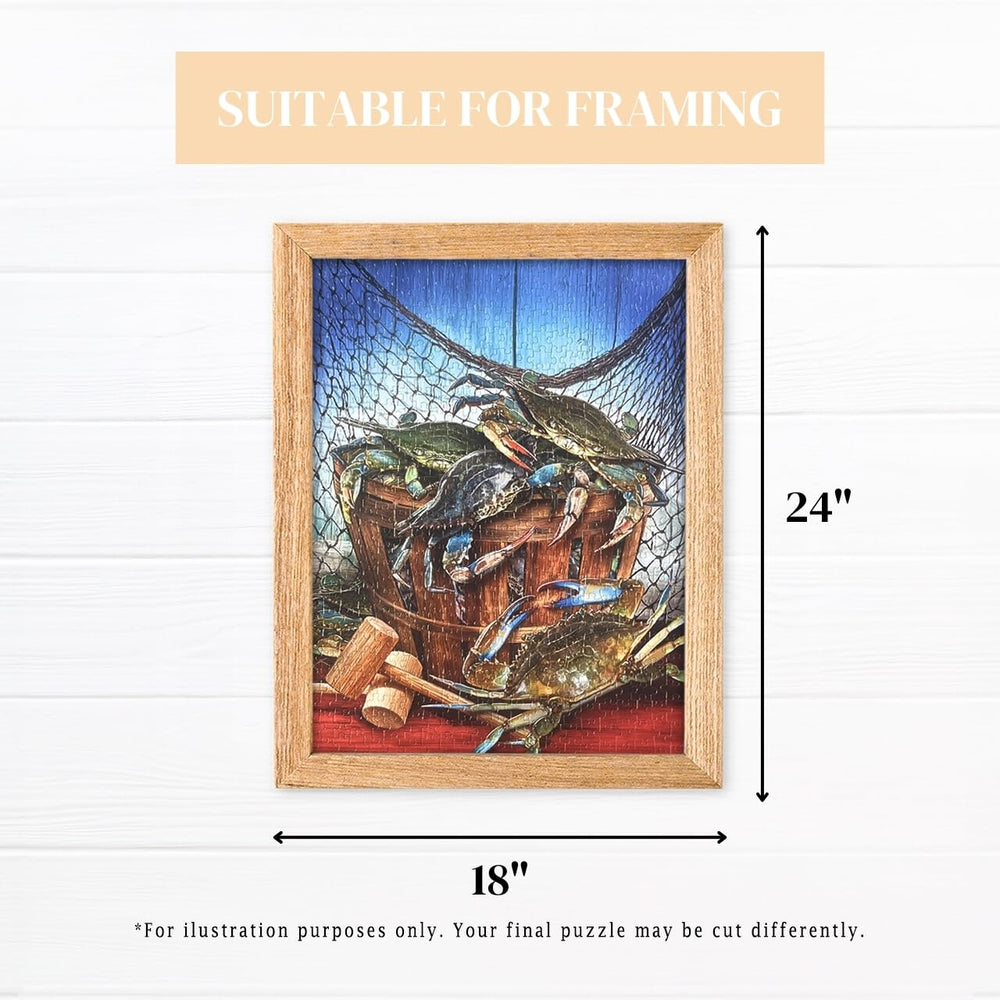Heritage Puzzle Made in USA ensures sturdy construction and lasting enjoyment