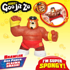 Heroes of Goo Jit Zu cartoon play on YouTube complements the figure.