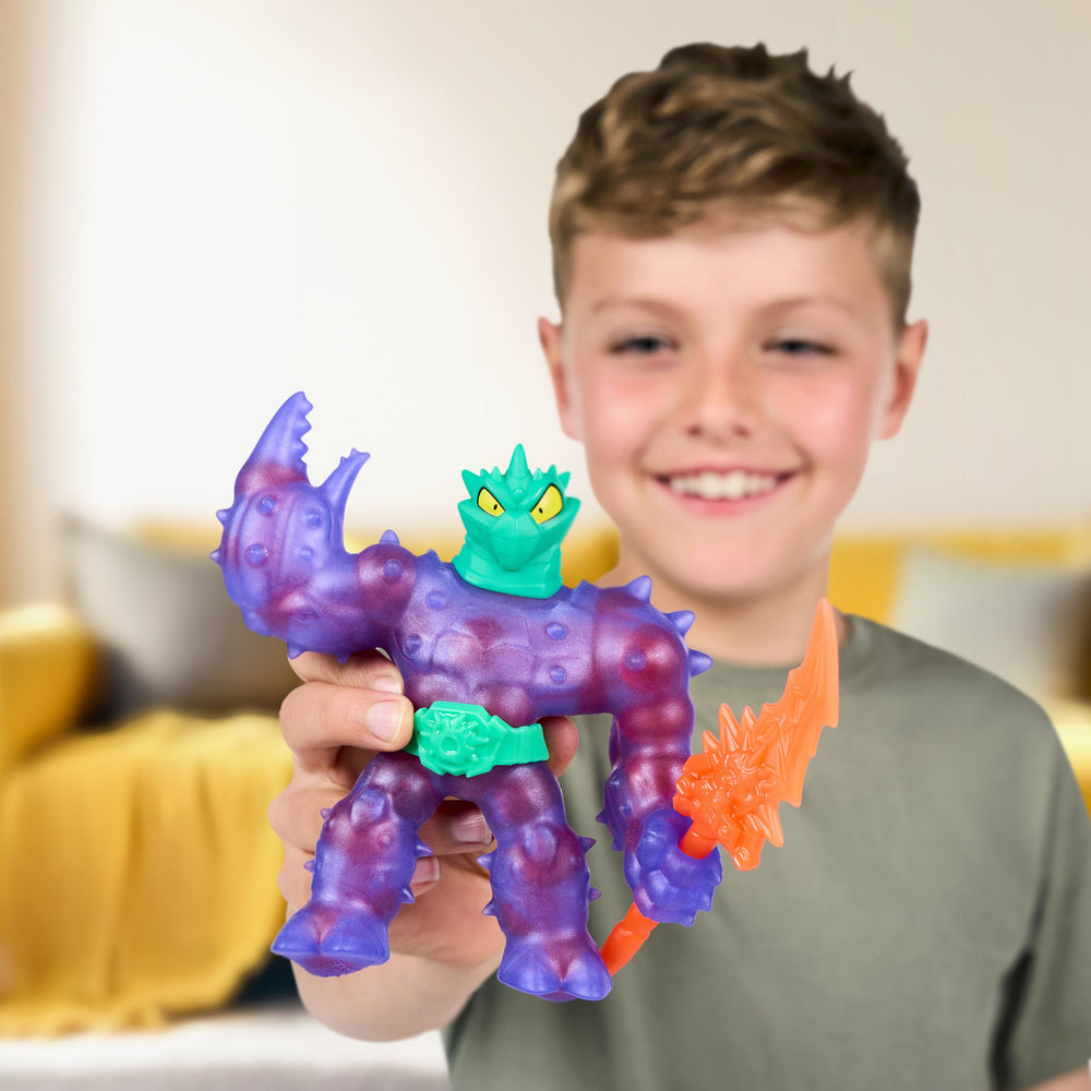 Heroes of Goo Jit Zu Battle Thrash figure adds dynamic stretch and squish play