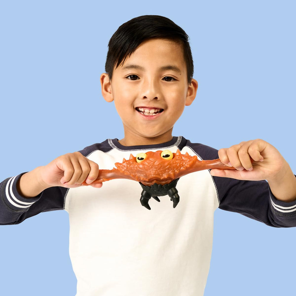 Bold, squishy action figure supports imaginative play and fine motor skills.