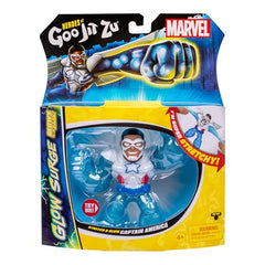 Sam Wilson being squeezed to show scrunchy texture and tactile pull