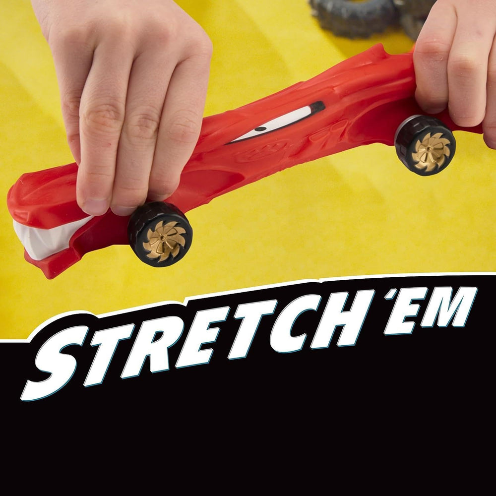 Goo Mobiles Burnout Blazagon twists for creative fixing and repeatable fun.