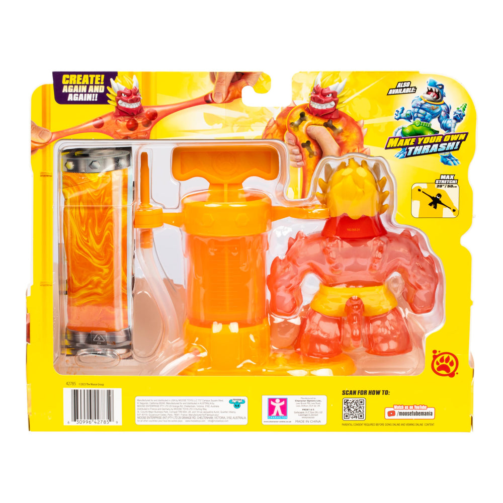 Perfect starter for imaginary battles with a bright, tactile hero.