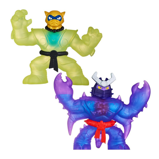 Heroes of Goo Jit Zu Liquid Gold Pantaro prepared for epic battles with goo-formation