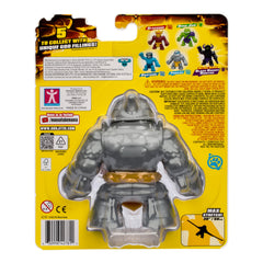 Rock Jaw figure demonstrating squishy, stretchy texture