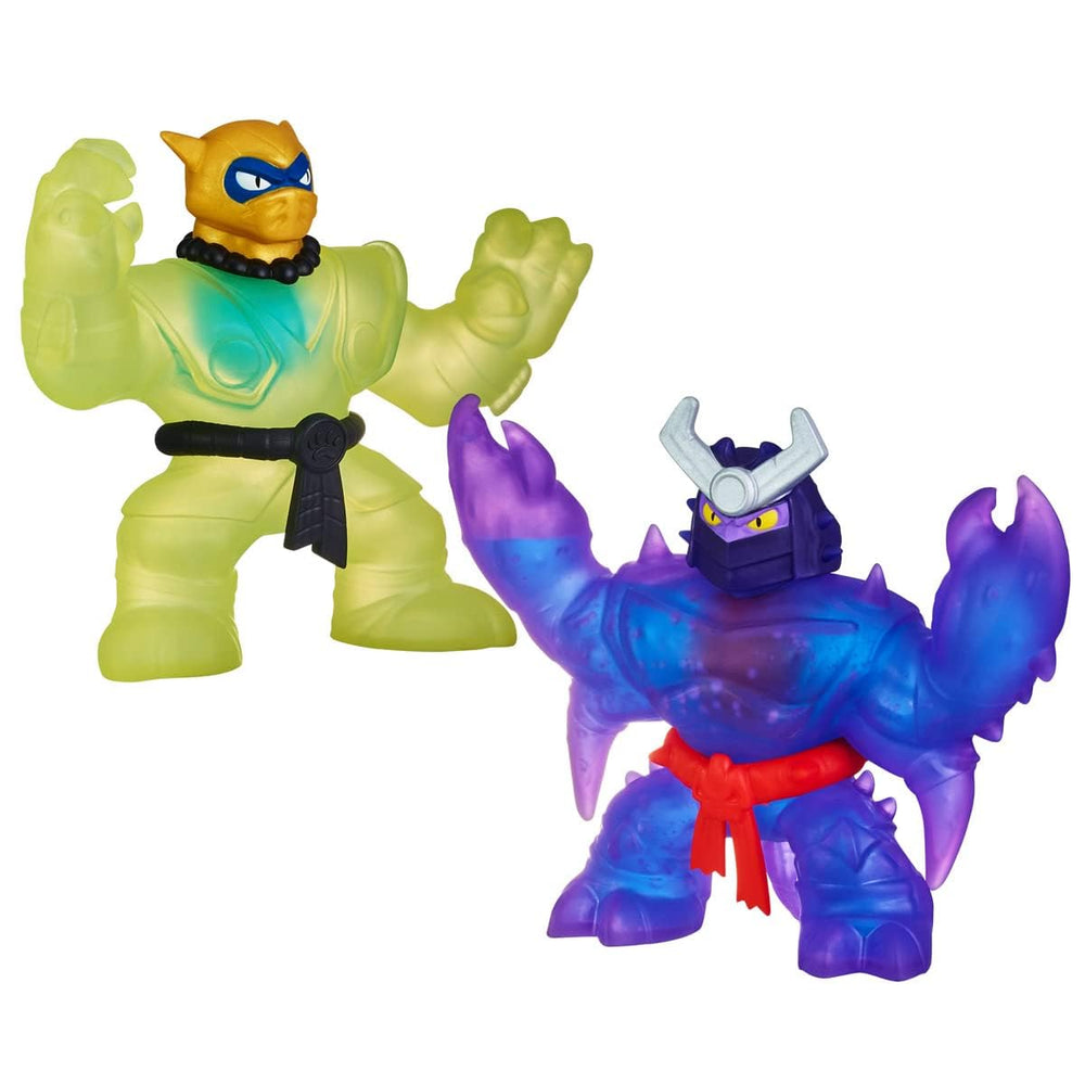 Heroes of Goo Jit Zu Shadow Orb Scorpius shown mid-action with squishy texture