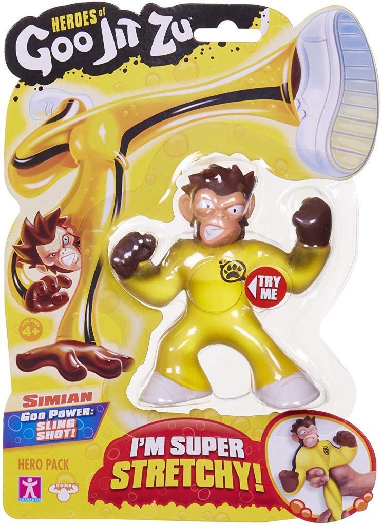 Heroic pose of Heroes of Goo Jit Zu Simian, a collectible display piece.