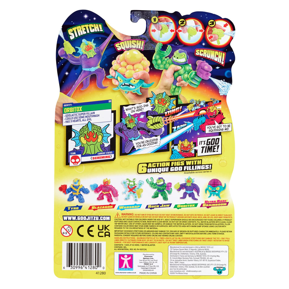 Squishy brains among Galaxy Blast figures enrich storytelling and collection