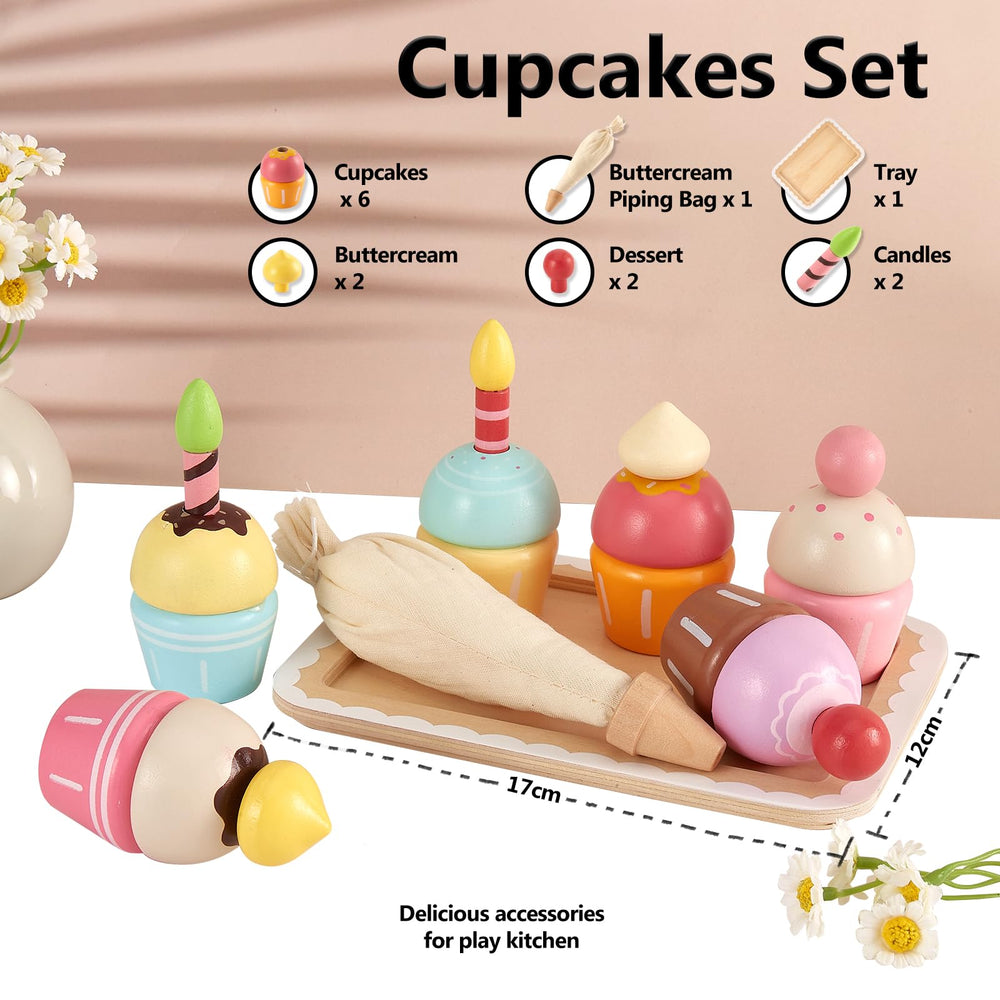 HERSITY buttercream piping bag helps kids decorate with smooth icing.