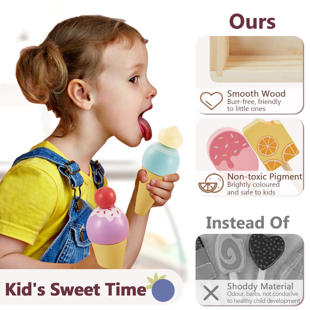 HERSITY ice lolly colorful pieces spark creative storytelling during play