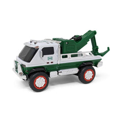 Hess 2019 Tow Truck Rescue Team is a collectible toy for Hess fans and displays.