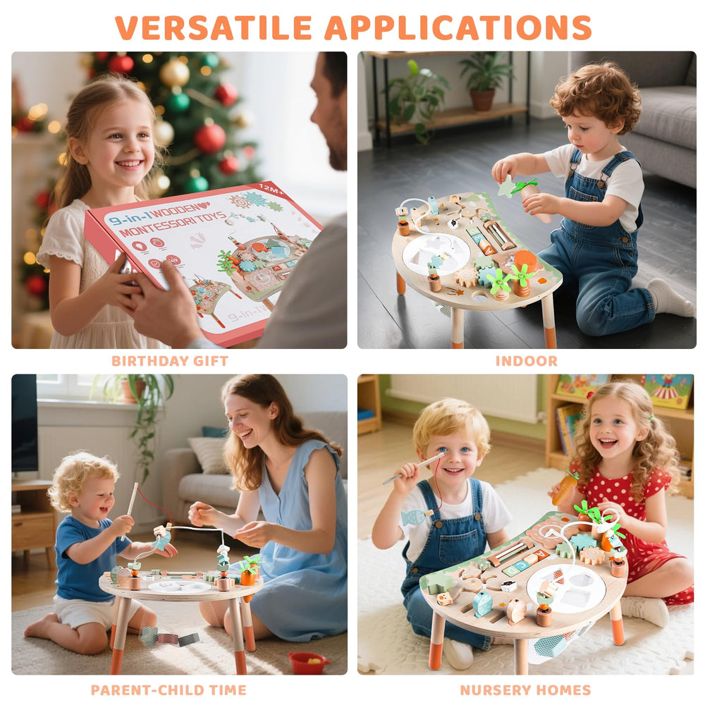 Hewaurorion shape sorter station to build visual discrimination