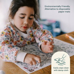 Great for home learning or on-the-go play without mess.
