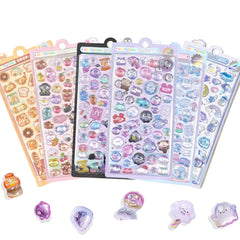 HEYFUMMAI 3D Puffy Stickers animal designs for notebooks