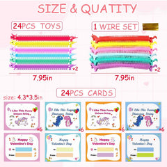 Heyigrow stretchy toys set of 24 for quick focus and play
