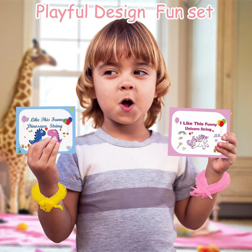 Heyigrow glow in the dark stretchy toys for night play