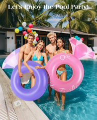 HeySplash quick-inflate pool float saves time before summer fun.