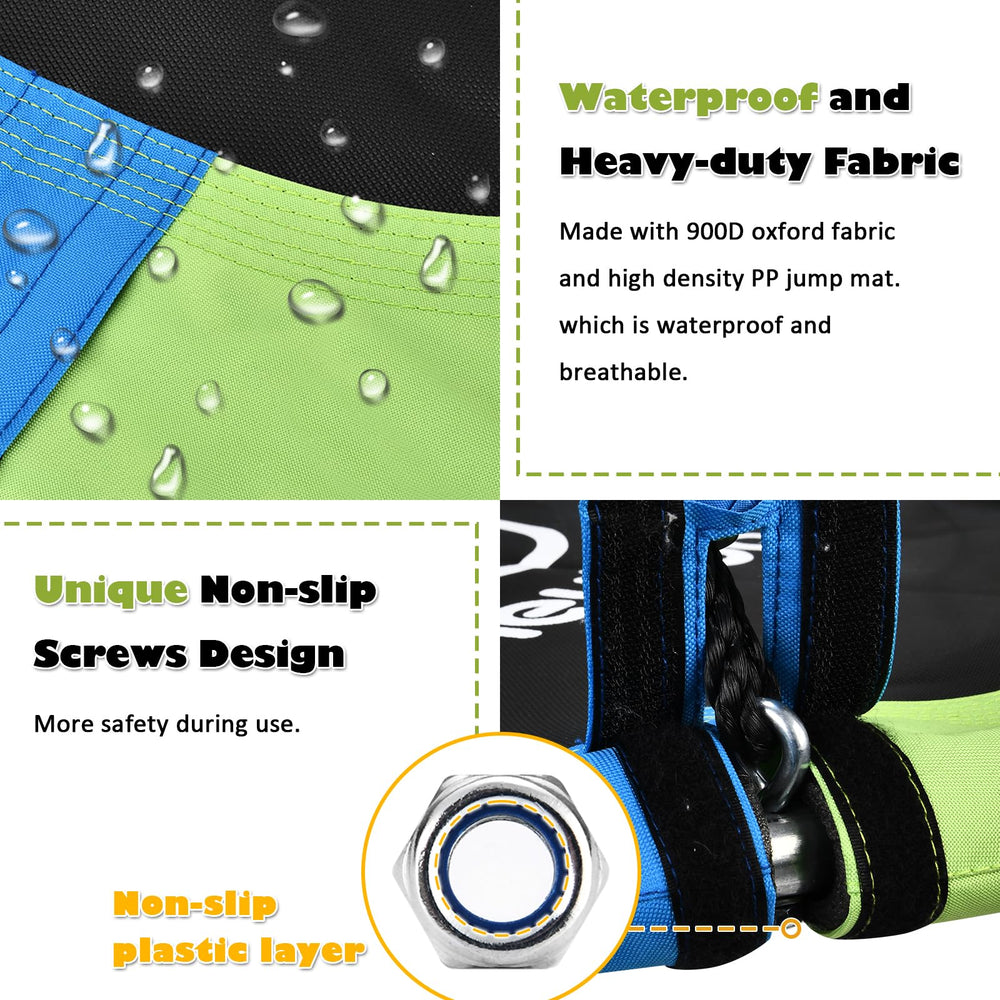 HeyZoo adjustable hanging straps simplify safe installation