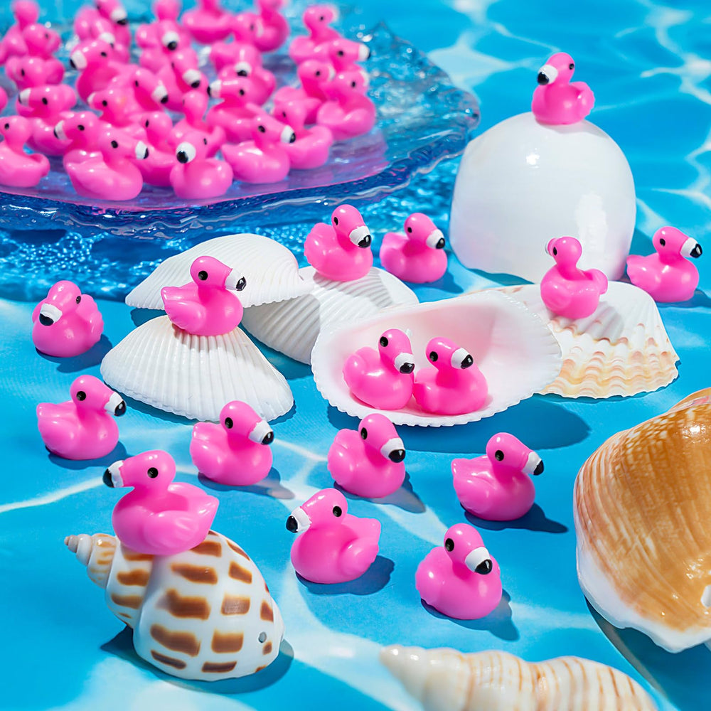 HFAYDZSW tiny flamingo figures ideal for jewelry making and DIY crafts.