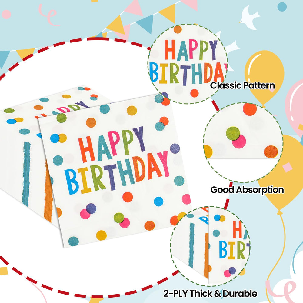 HFBOBP 2-ply soft napkins deliver durable, tear-resistant performance during celebrations