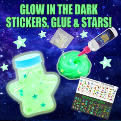 HFCHUPIN Mini Galaxy Slime Kit DIY slime: customizable colors and patterns