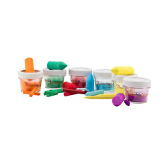 HG Art Concepts storage jar keeps leftover pigment ready for next session.