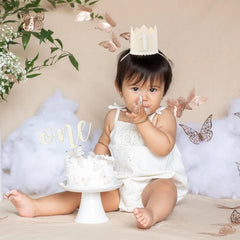 HGFC cake smash prop with milky crown, charming keepsake