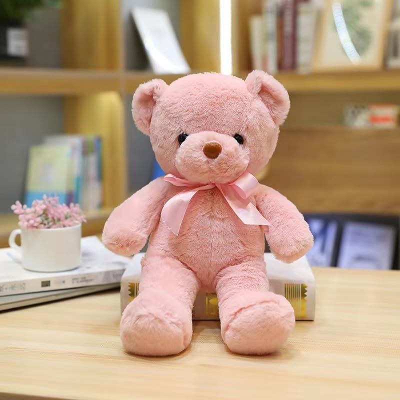 Close-up of Hgplvxj teddy bear fabric texture and plush softness