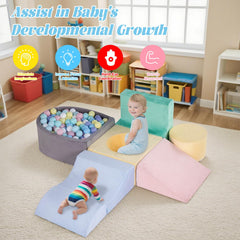 HHH HIKECUCAN 6-piece set supports motor skills through climbing, crawling and imaginative challenge