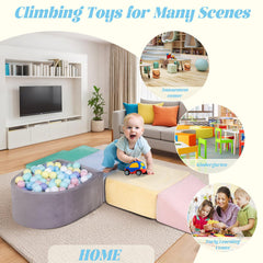 HHH HIKECUCAN safe foam blocks with rounded edges reduce scratch risk during play