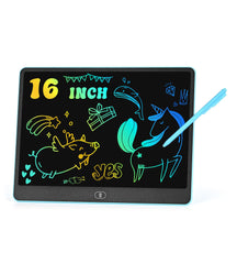 HHN LCD Writing Tablet with 16-inch colorful screen for vibrant doodles on the go.