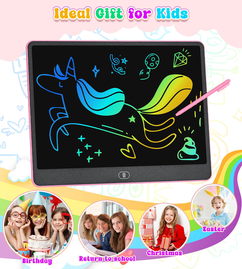 HHN LCD Writing Tablet portable for travel, lightweight and easy to carry during trips.