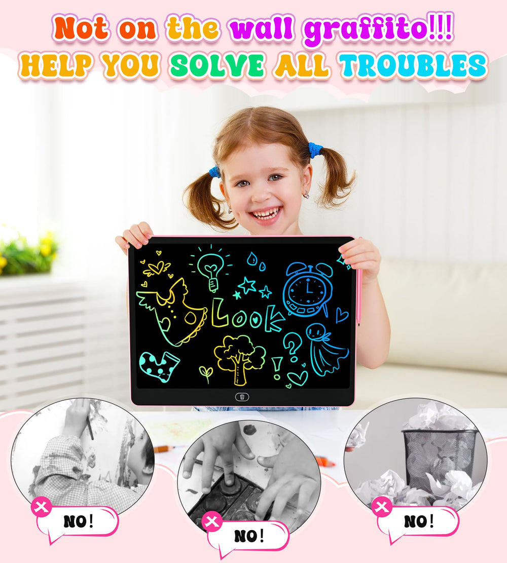 HHN LCD Writing Tablet safe materials designed for worry-free play and learning at home.