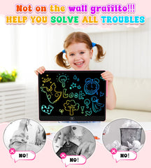 HHN LCD Writing Tablet safe materials designed for worry-free play and learning at home.