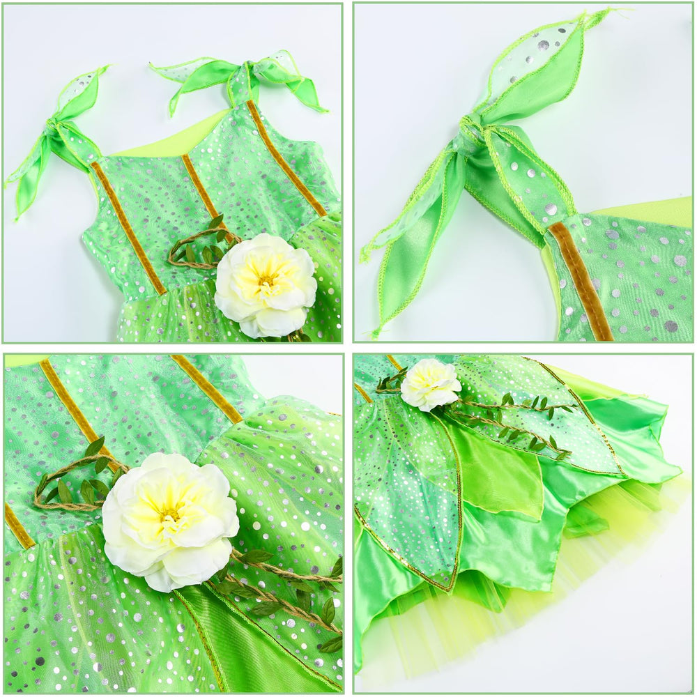 HHYTOKKI Floral wand completes a graceful fairy transformation.
