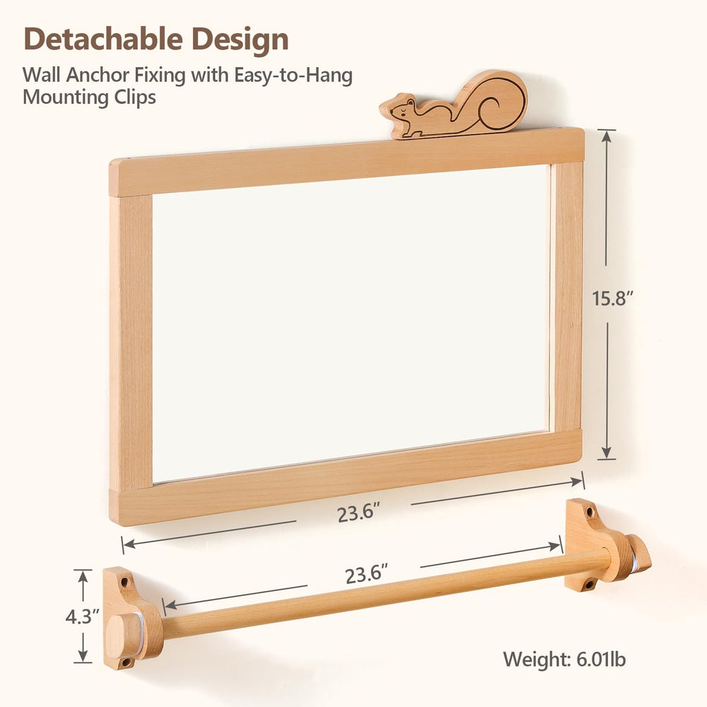HI BABY MONMENT Montessori nursery setup inspires learning through visual play.