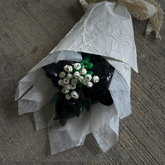 HI-REEKE gothic bouquet centerpiece for living room styling
