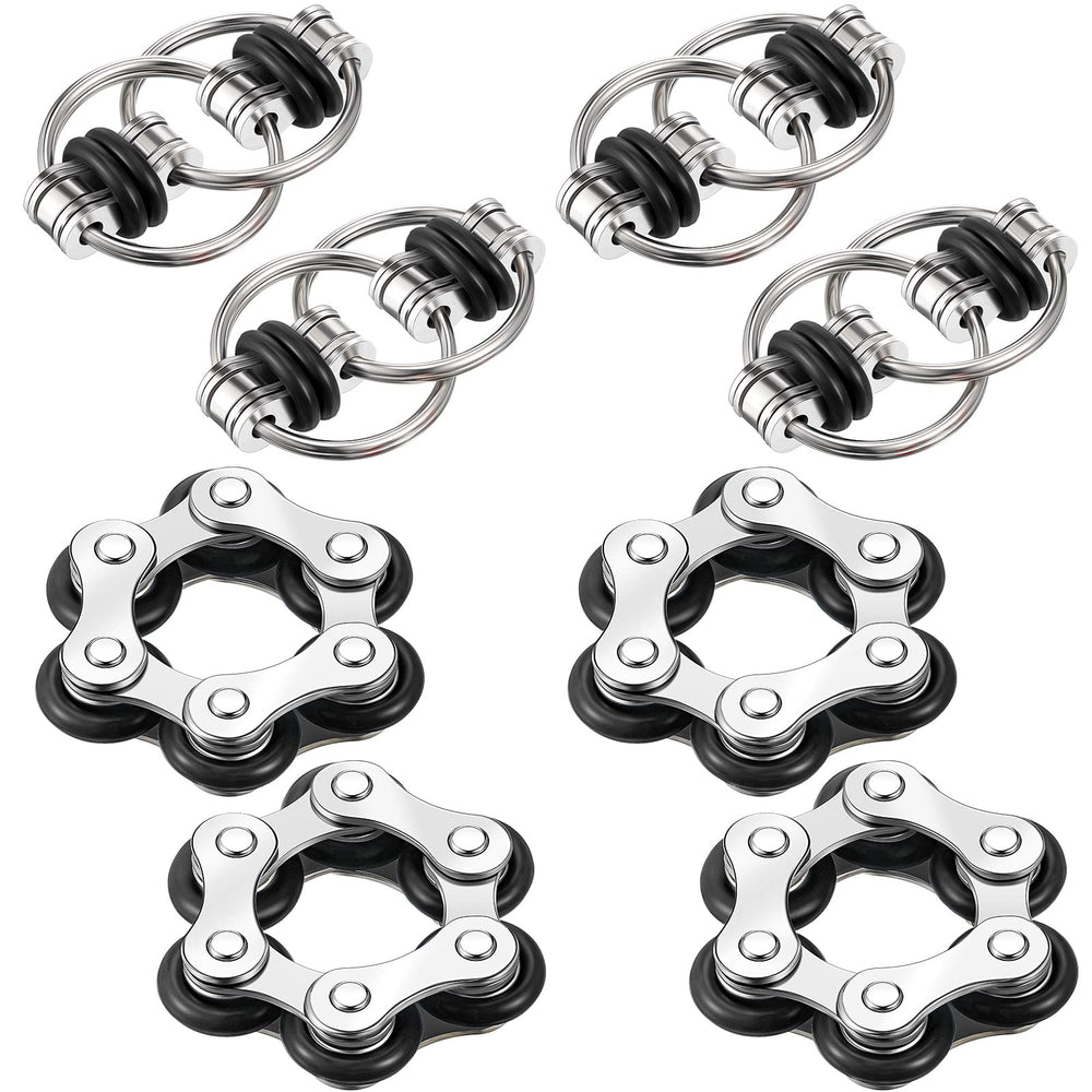 Hicarer flippy roller chain toy for desk use and tactile relief