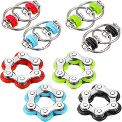 Hicarer flippy roller chain toy in hand for focused play
