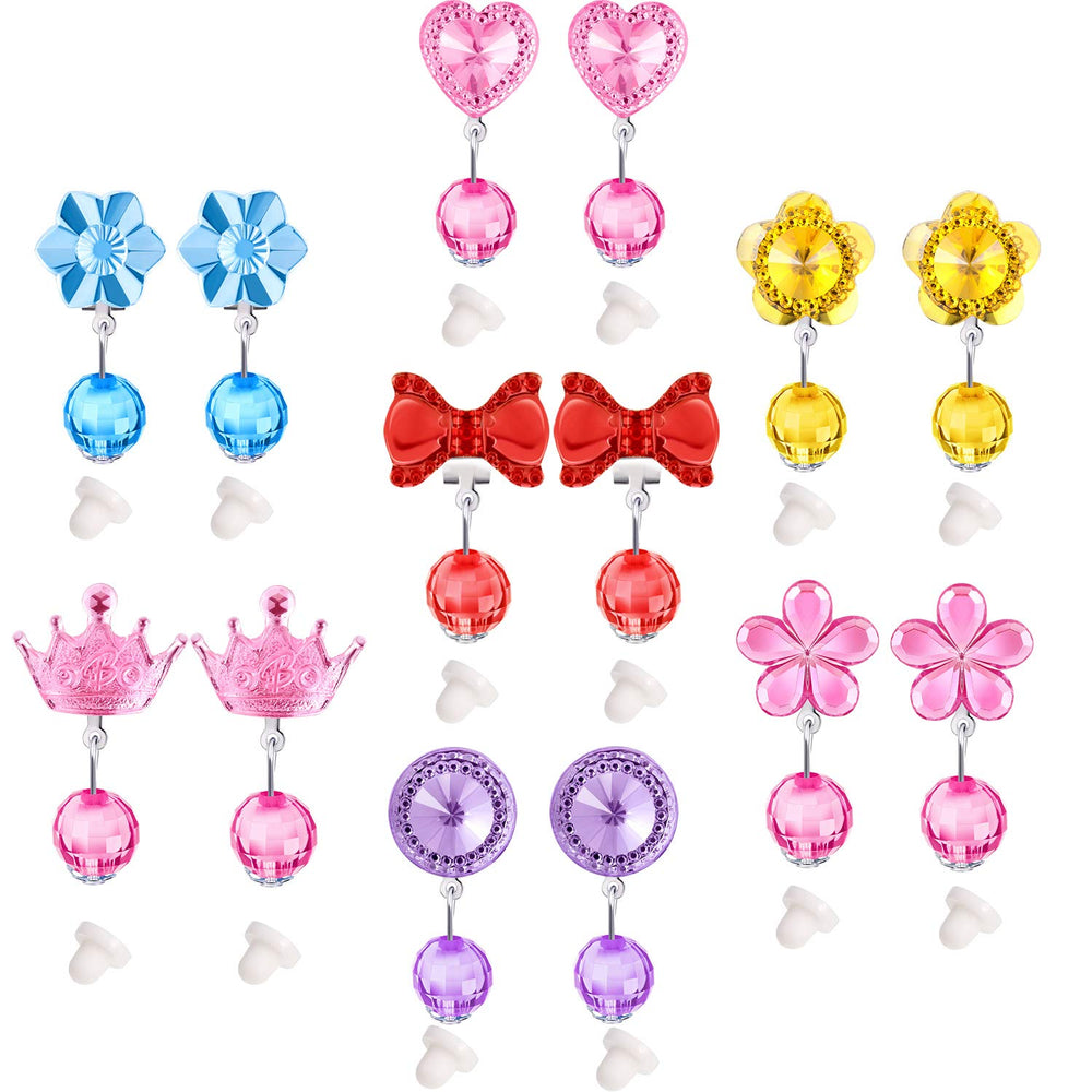 Hicarer no-piercing clip-on earrings for easy wear.