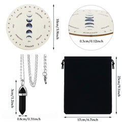 Hicarer pendulum board with yes-no-text for quick decision prompts