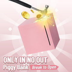 Hicocool glittery pink money box makes a charming gift.