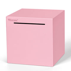 Hicocool pink glitter piggy bank for secure, stylish savings.