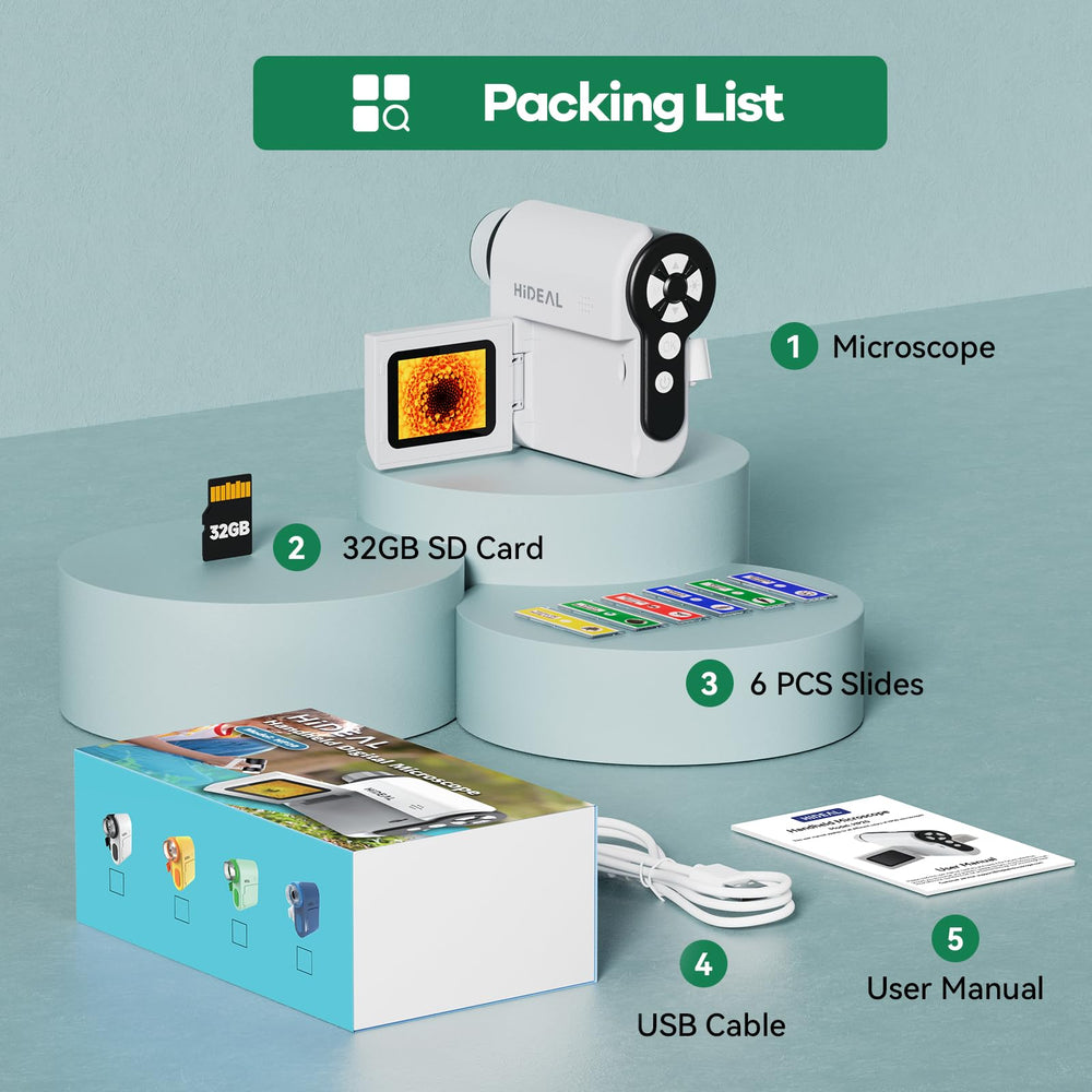 32GB card stores photos and videos of discoveries with ease
