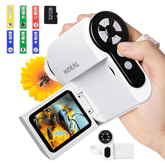 Hideal HP20 compact kids microscope for on the go learning