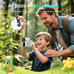Hideal HP60 built-in mic captures kids' wow moments during observation
