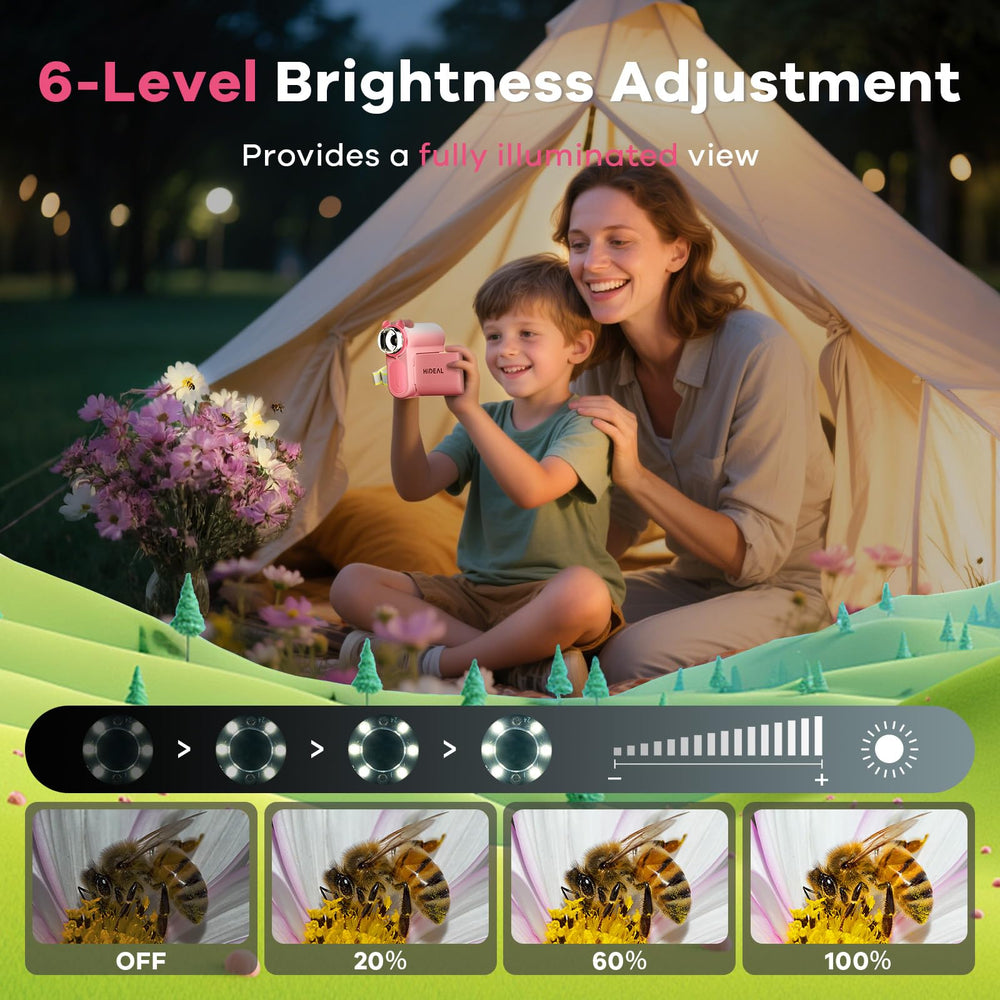 Hideal HP60 pocket telescope mode reveals distant objects clearly